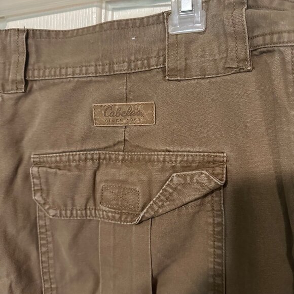 Cabela’s 7 pocket hiker brown pants size 38/30 - Picture 4 of 7